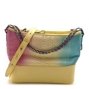 Chanel Snakeskin Medium Gabrielle Hobo #211198C19B